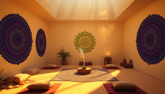 Elevate Your Space: Infusing Spiritual Serenity with Mandala Designs